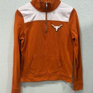 PINK Victoria's Secret Women’s Quarter- Size Texas Longhorn Sweatshirt